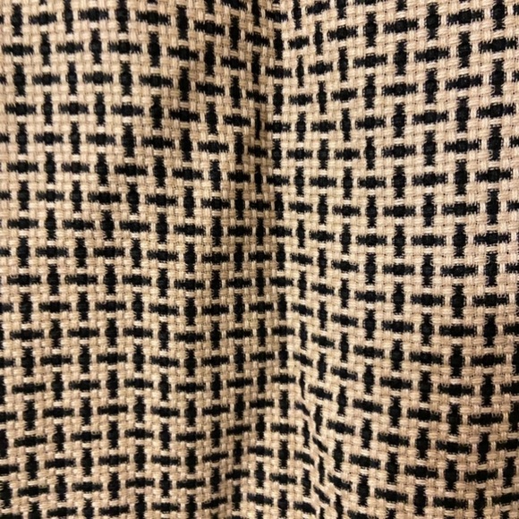 Escada Women’s Pull On Zip Tan and Black Tweed Lined Skirt. - Picture 2 of 10